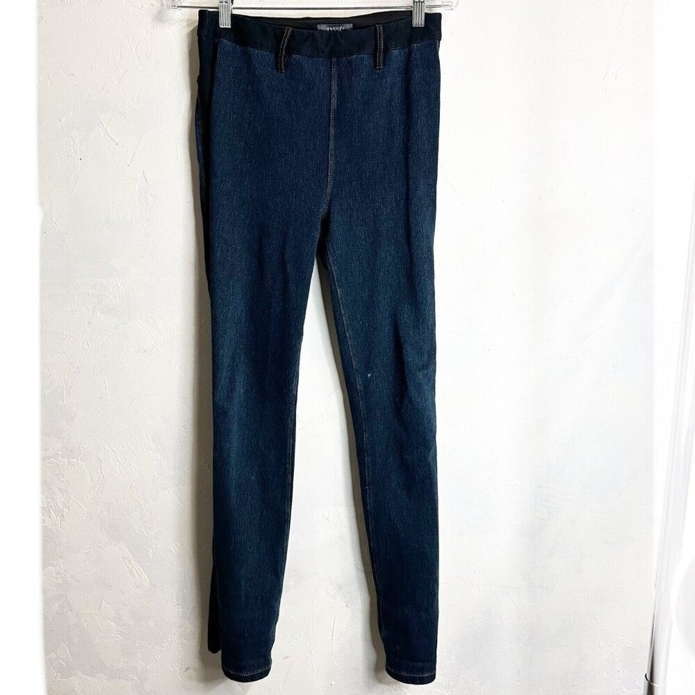 Lysse Womens Small Pull On High Rise Shaping Ankle Pants Legging Denim Stretch